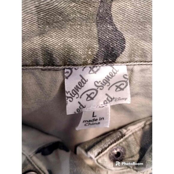Disney D-Signed Girls Camo Shacket Size L - Picture 5 of 8